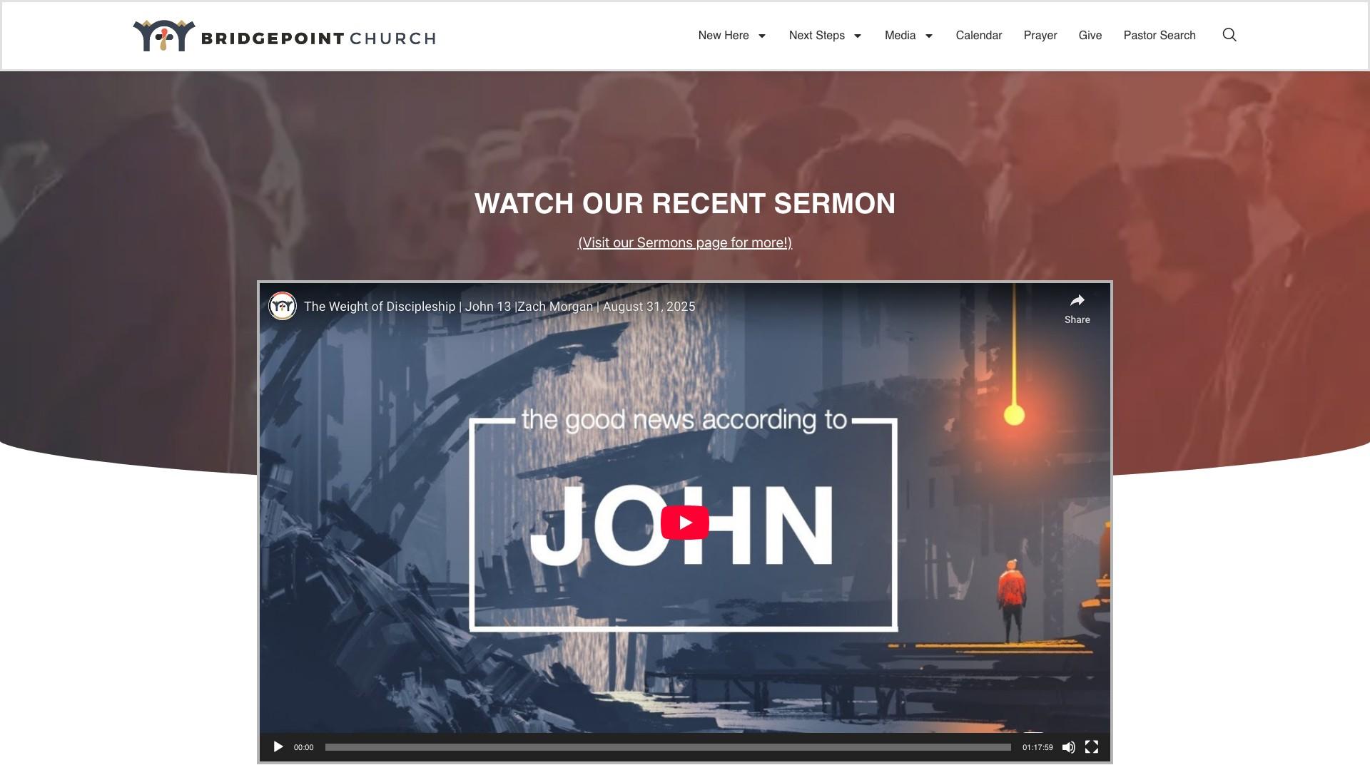 Bridgepoint at Toco Hills website on MacBook